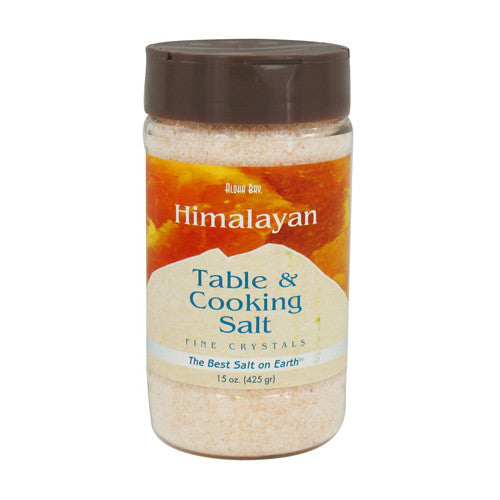 Aloha Bay Himalayan Fine Crystals, Table And Cooking Salt - 15 Oz